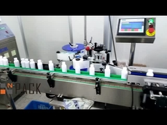 بطری های گرد خود چسبنده قوطی های گرد بطری های استوانه ای کاملا خودکار