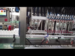 قیمت کارخانه بطری پت 250ml 500ml ماشین پر کردن شامپو روغن مو