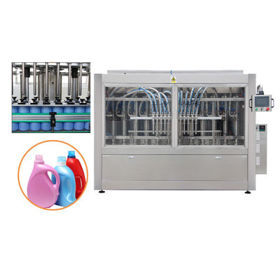 Npack کنترل PLC چند اتاق تغذیه اتوماتیک توالت پاک کننده ماشین پر کردن برای تولید