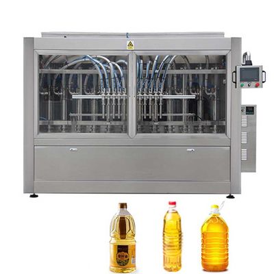 Npack خط تولید تولید روغن سویا با دستگاه پوشاندن و برچسب گذاری
