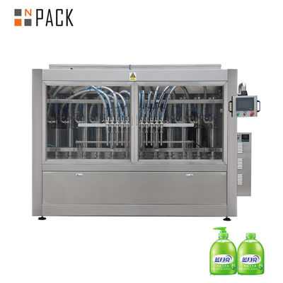 Npack مواد بسته بندی پلاستیکی 100-5000ml ماشین پر کردن بطری های مواد شوینده مایع