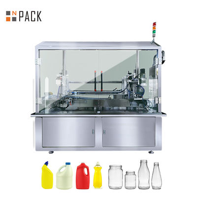 ماشین لباسشویی بطری اتوماتیک با سرعت بالا با کنترل PLC